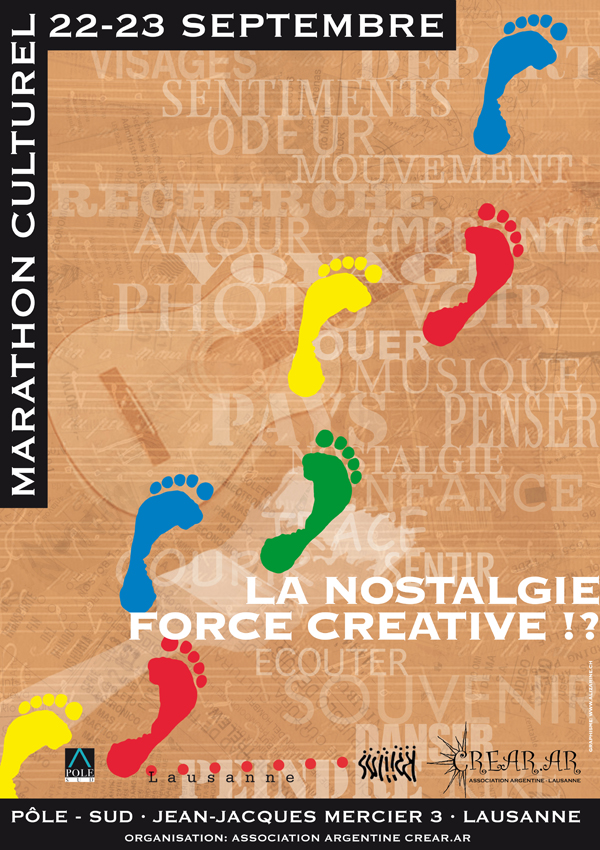 affiche marathon culturel