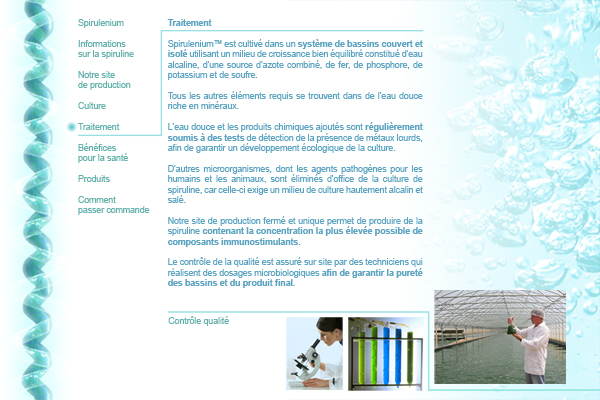 site spirulenium