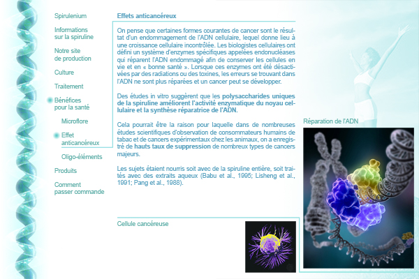site spirulenium