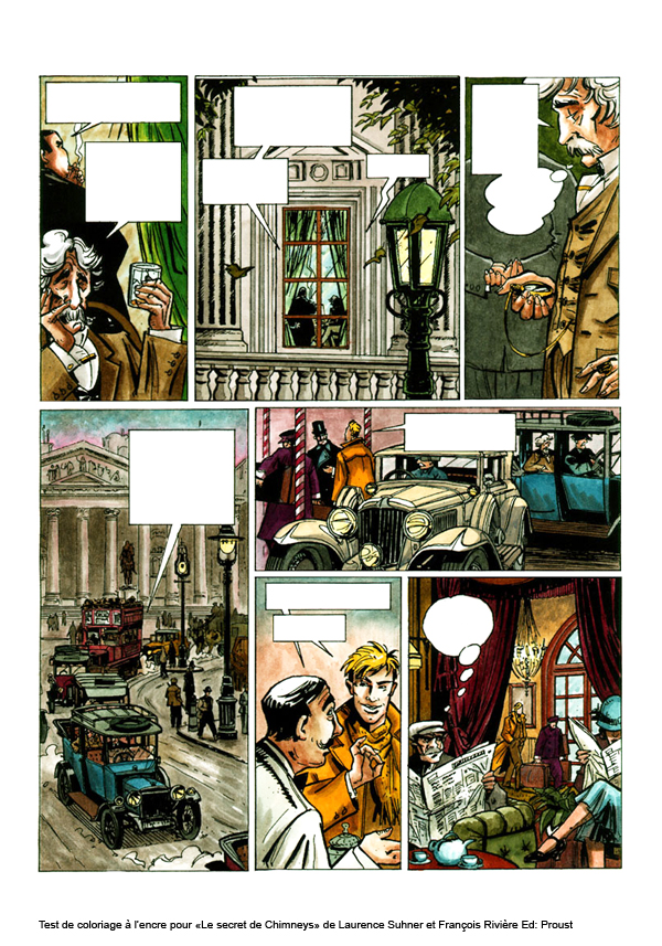 coloriage BD laurence suhner